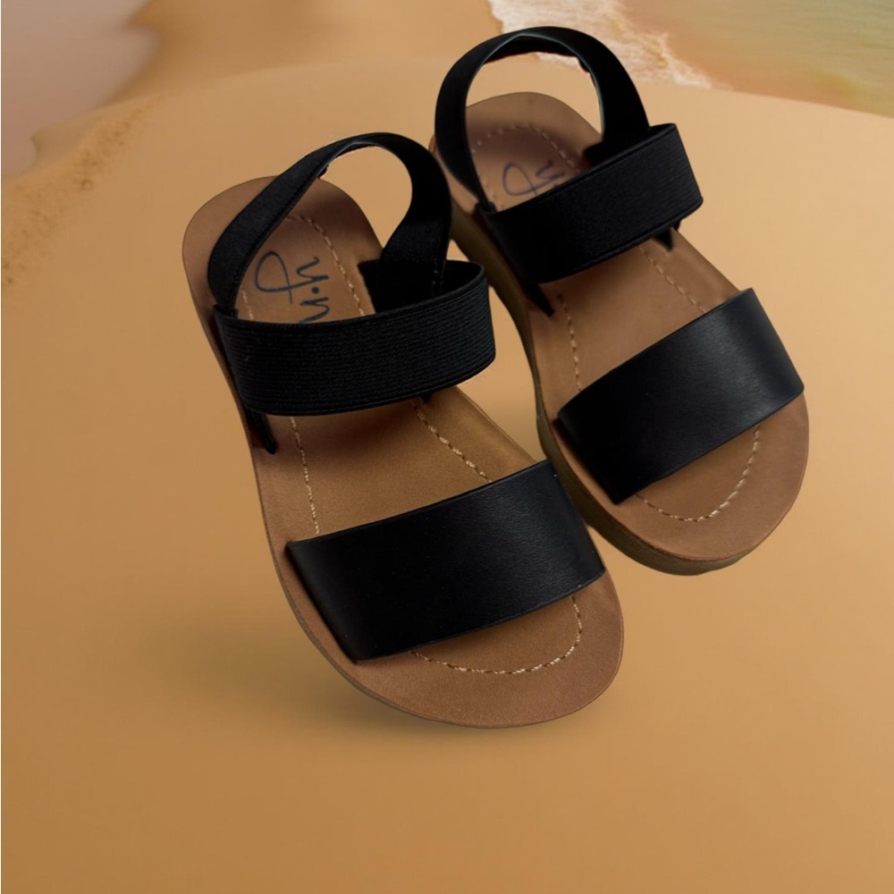 Black toddler Girl sandals